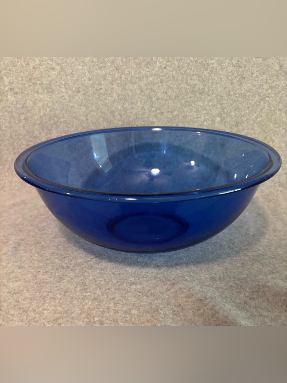 Pyrex Cobalt Blue Glass Mixing Bowl, model #326